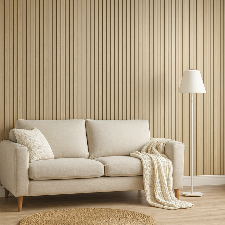 Self Adhesive Waterproof Wall Panel Wood Look Design Noxord