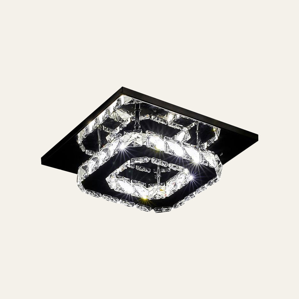 Crystal LED Recessed Ceiling Lamp Noxord