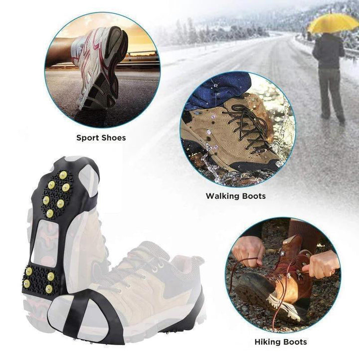 Kalsten | Traction Cleats Ice Snow Grips Anti Slip Silicone