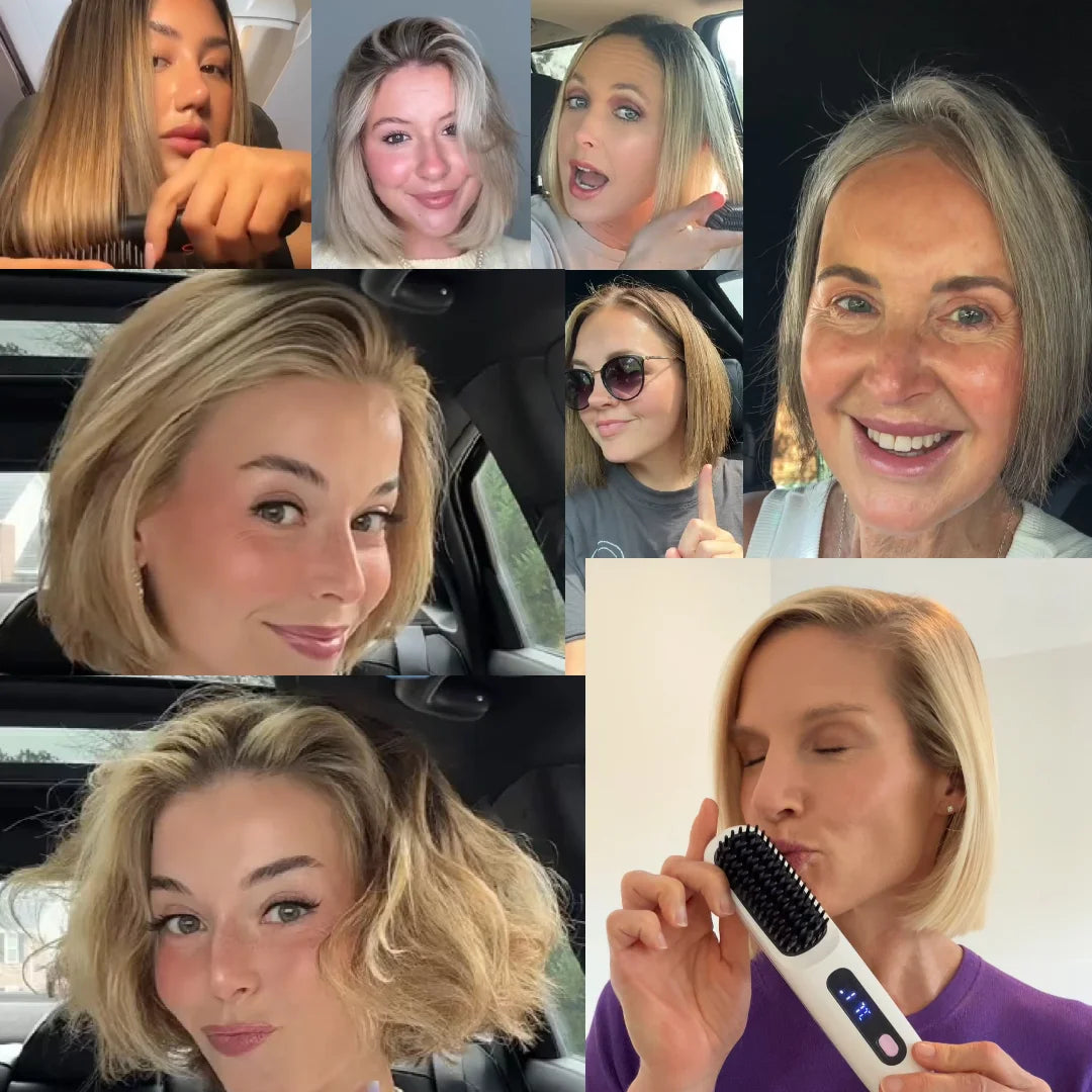 Thermal styling brush for short hair & bangs | Kalsten