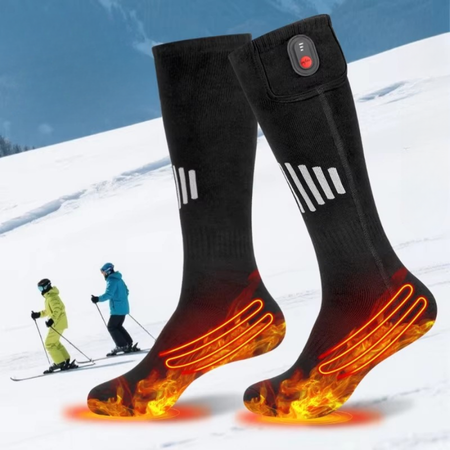 Kalsten | Rechargeable USB Heated Socks with Electric Thermal Warming for Cold Weather