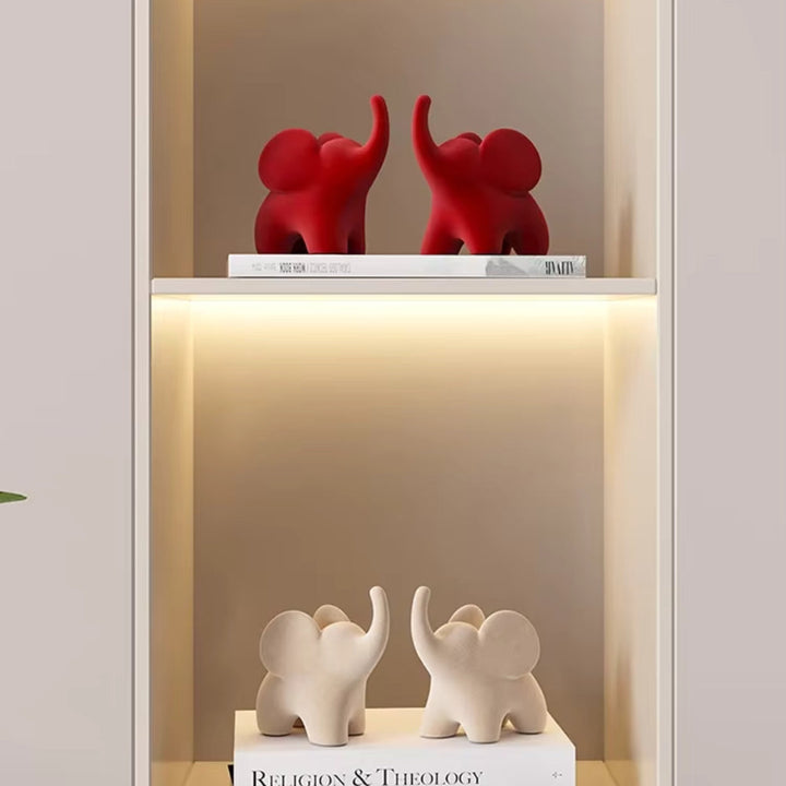 Noxord | Eclectic Elephant Resin Figurines