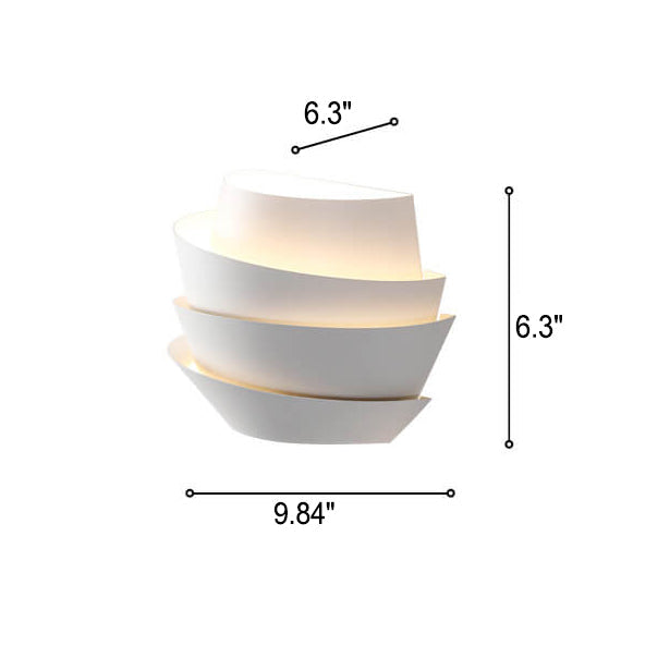 ShineLux - Modern Wall Lamp with Double Light Points Made of Iron Noxord