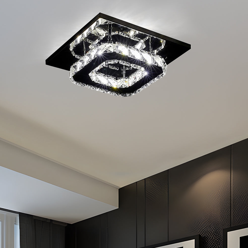 Crystal LED Recessed Ceiling Lamp Noxord
