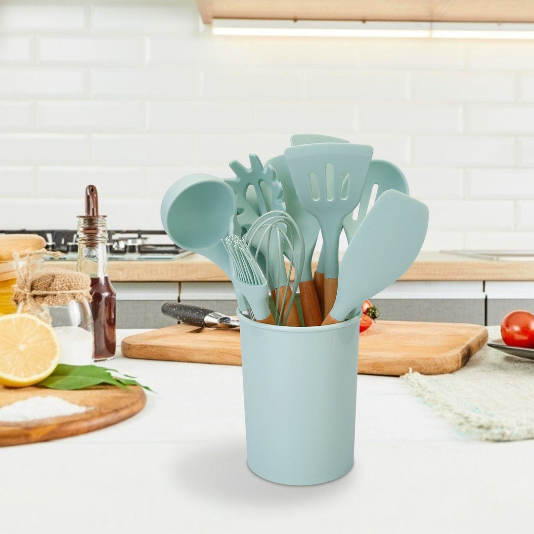 Kalsten | 11-Piece: Silicone Cookware Set