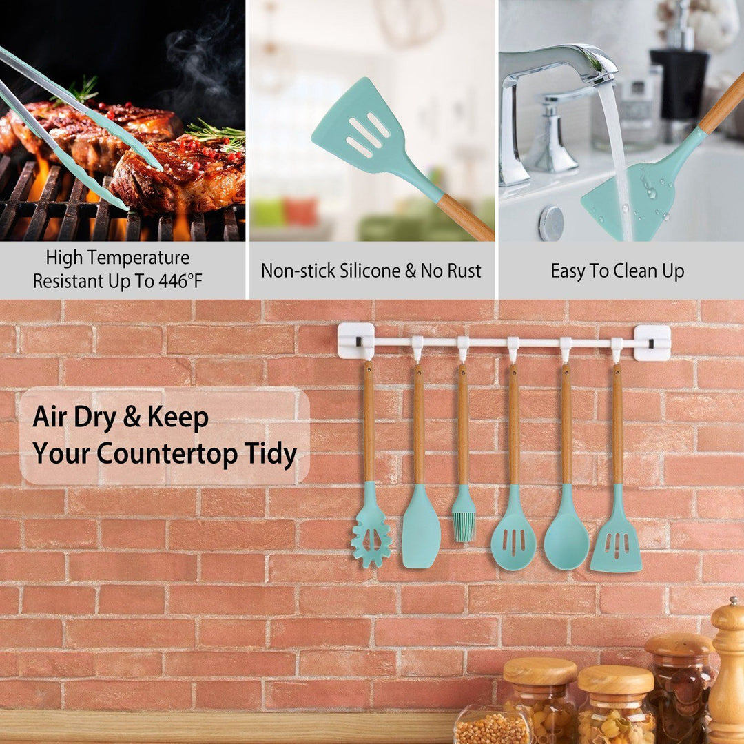 Kalsten | 11-Piece: Silicone Cookware Set