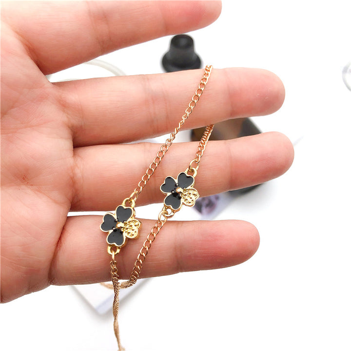 Elegant Floral Charm Eyewear Chain Kalsten