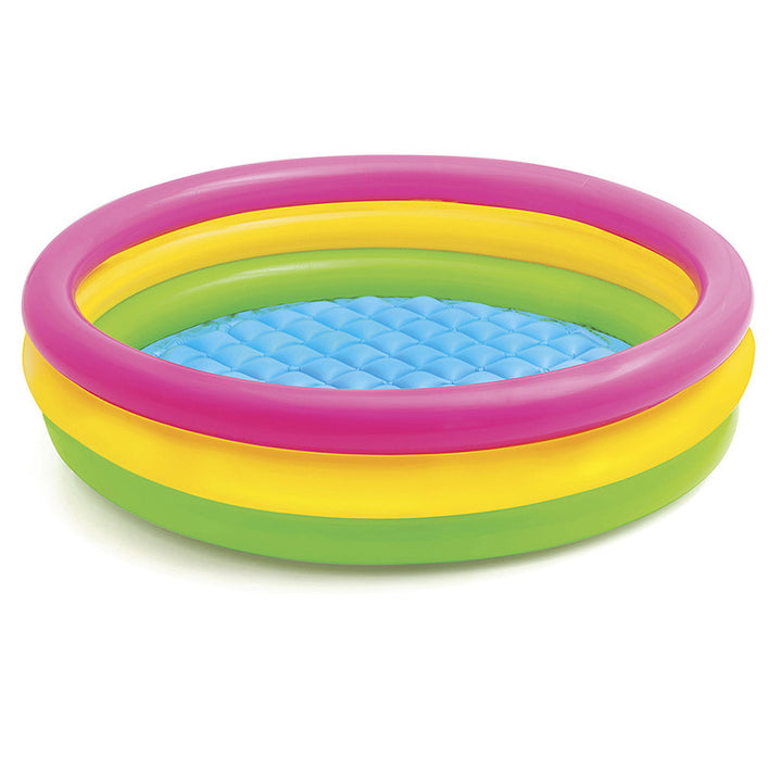 Women Inflatable Children's Pool with Cheerful Animal Motif Kalsten