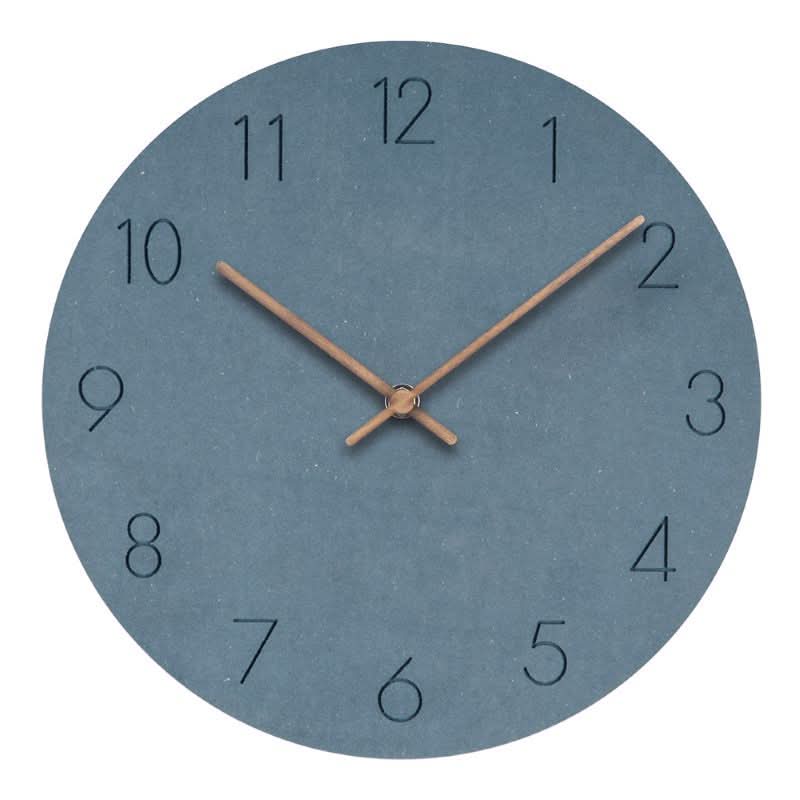 Silent Nordic Wall Clock for Modern Homes