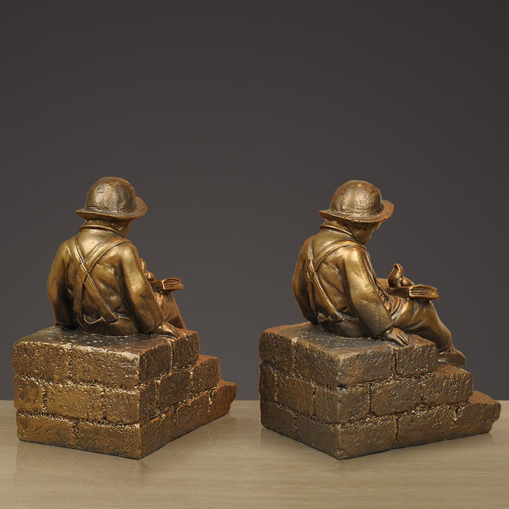 Vintage Figurative Bookends