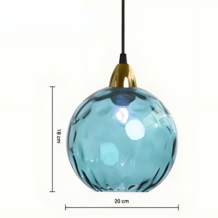 Elegant Glass Sphere Pendant Lamp for Luxury Interiors Noxord