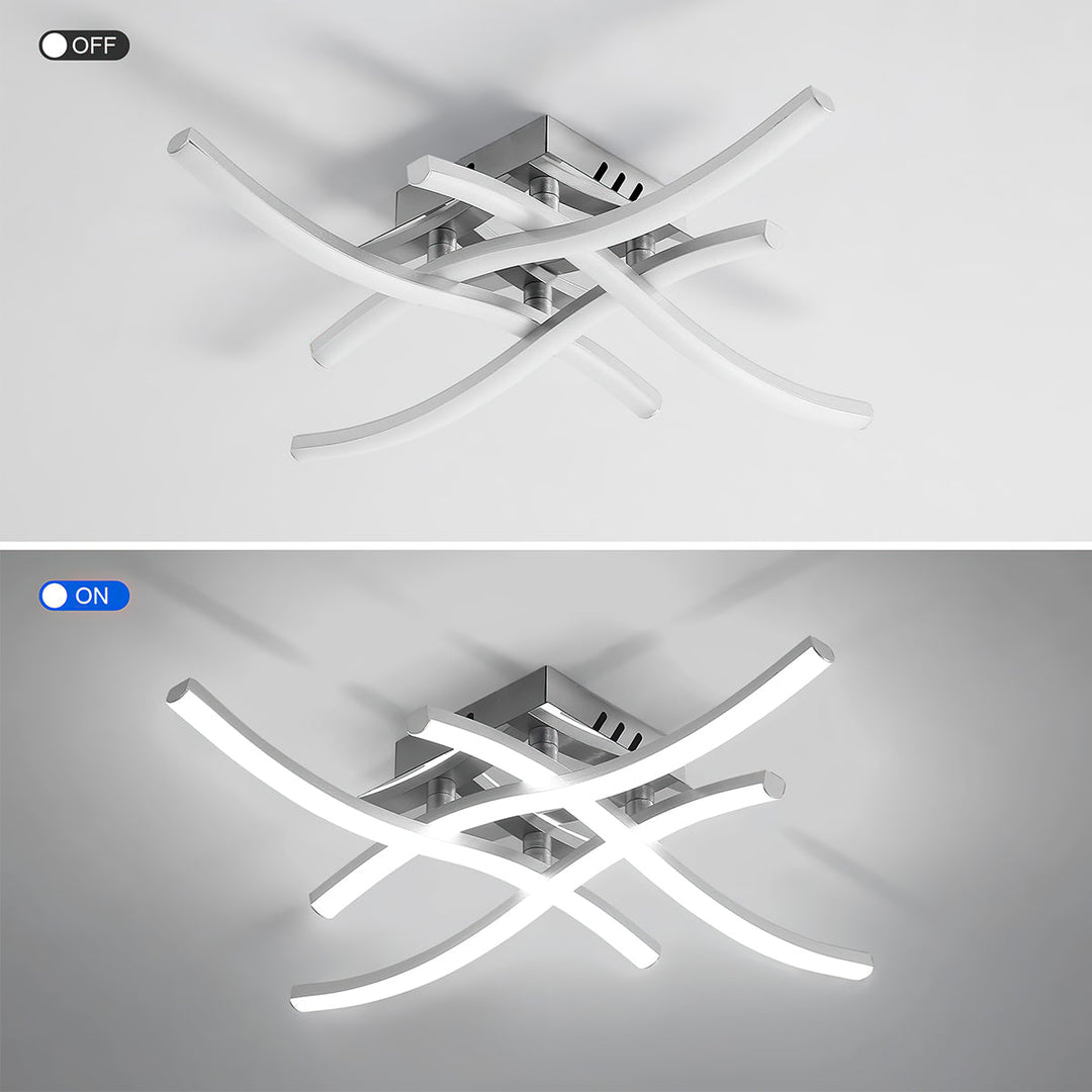 Modern Aluminum LED Ceiling Light Noxord