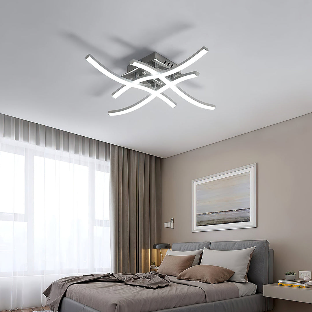 Modern Aluminum LED Ceiling Light Noxord