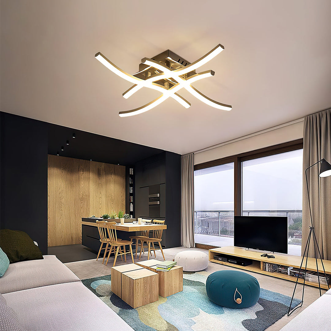 Modern Aluminum LED Ceiling Light Noxord
