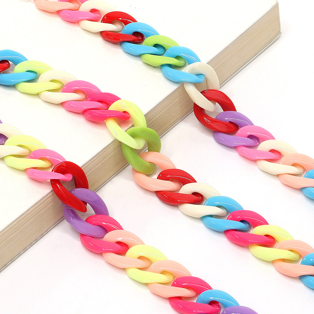 Vibrant Acrylic Eyewear Chain Kalsten