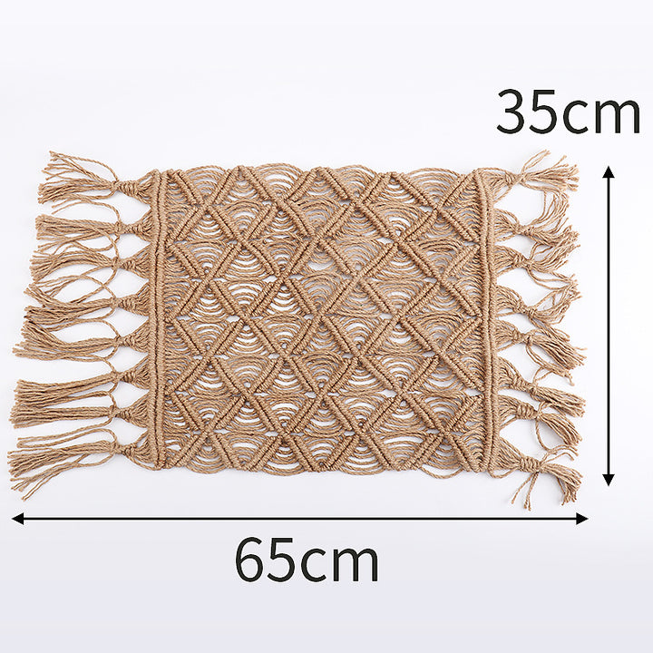 Decorative Macrame Placemat Kalsten