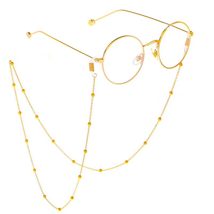 Elegant Eyewear Chain with Decorative Beads Kalsten