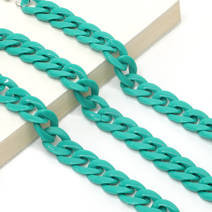 Colorful Oversized Acrylic Eyewear Chain Kalsten