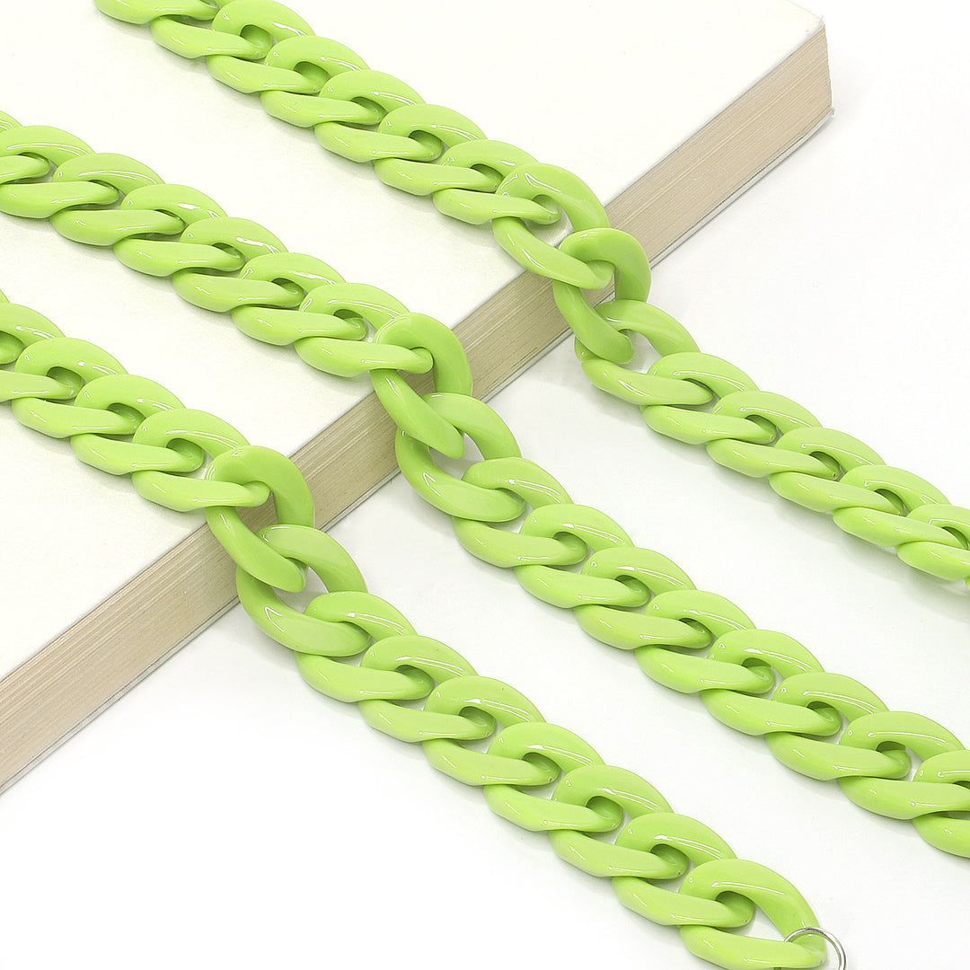 Colorful Oversized Acrylic Eyewear Chain Kalsten