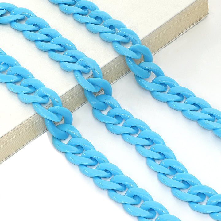 Colorful Oversized Acrylic Eyewear Chain Kalsten