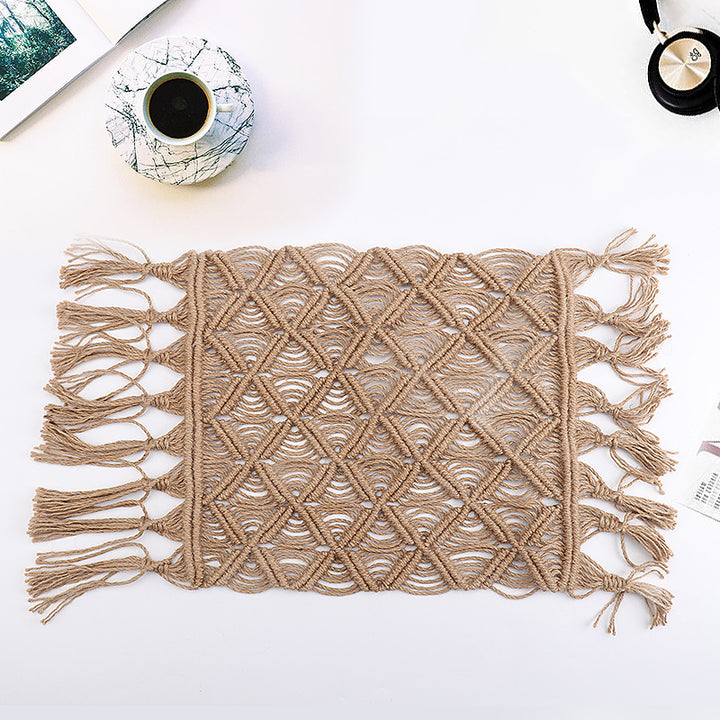 Decorative Macrame Placemat Kalsten
