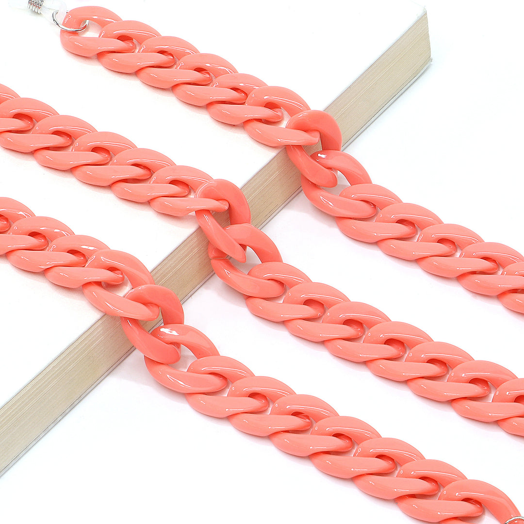 Colorful Oversized Acrylic Eyewear Chain Kalsten
