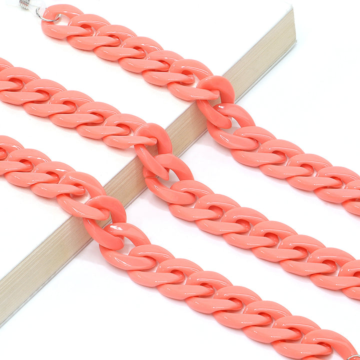 Colorful Oversized Acrylic Eyewear Chain Kalsten