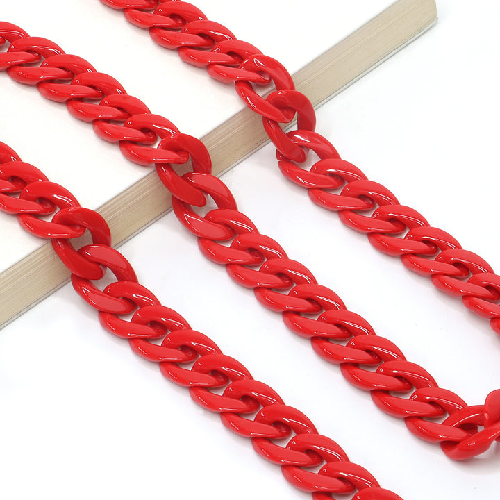 Colorful Oversized Acrylic Eyewear Chain Kalsten