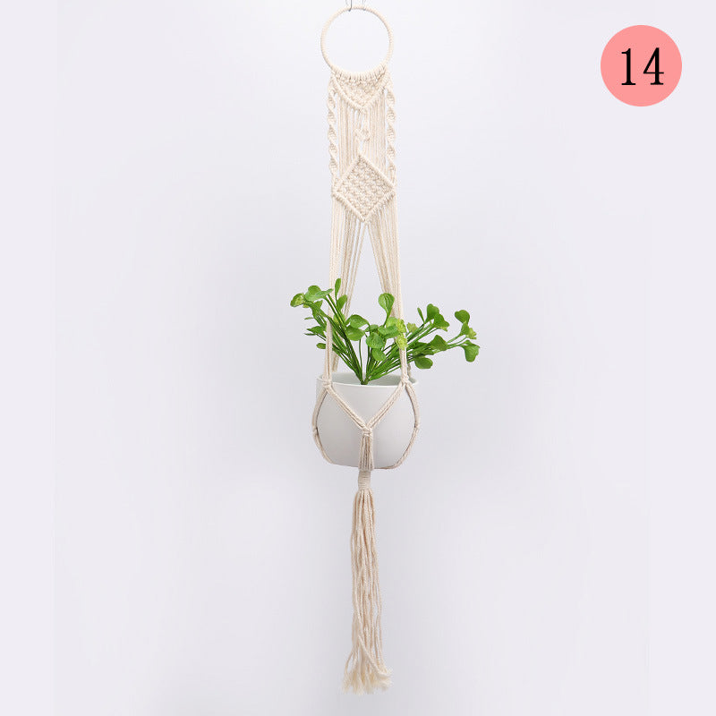 Plant-hanging macrame shelf Kalsten