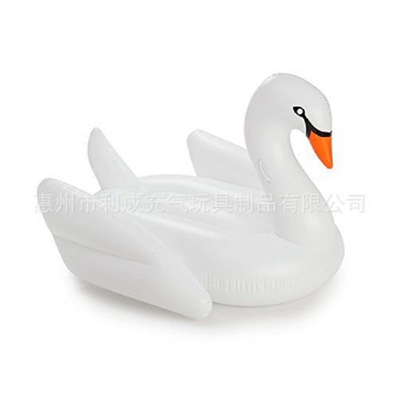Unisex Inflatable Pool Animal in the Shape of an Elegant Swan Kalsten