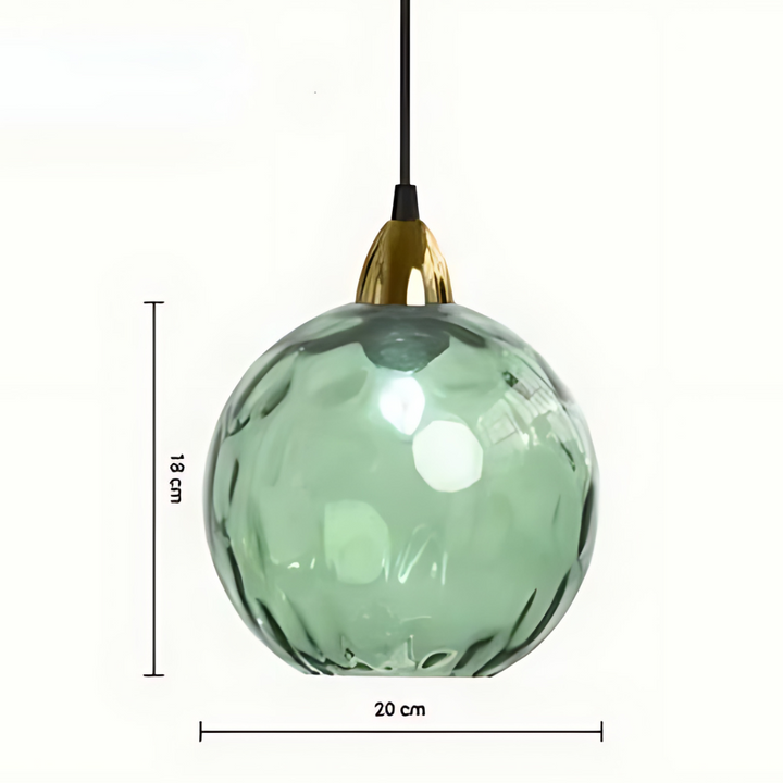 Elegant Glass Sphere Pendant Lamp for Luxury Interiors Noxord