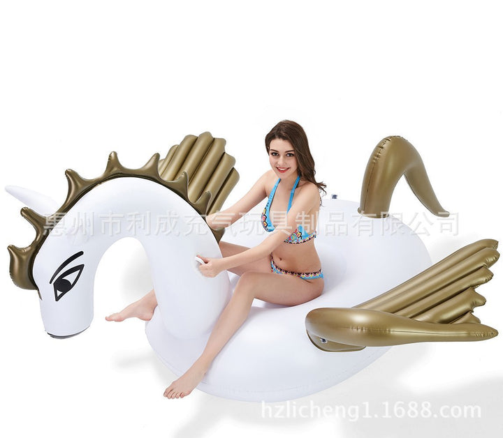 Women Inflatable Swimming Chair in Unicorn Shape Kalsten
