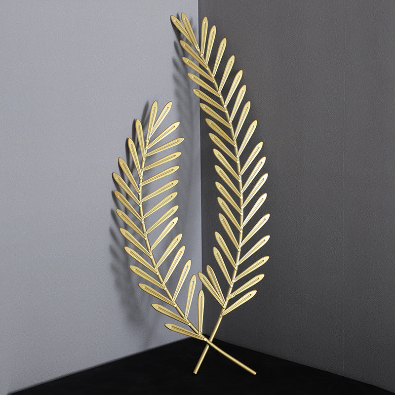 Decorative Metal Leaf Wall Art Kalsten