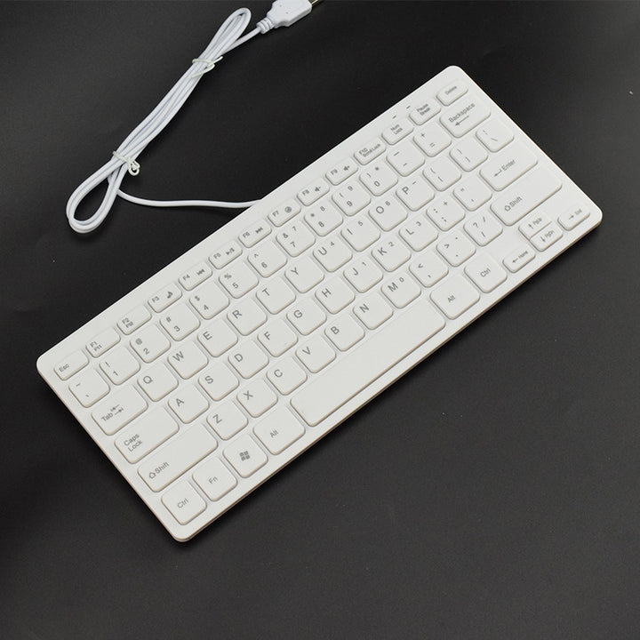 Flat USB keyboard with quiet keystrokes Kalsten
