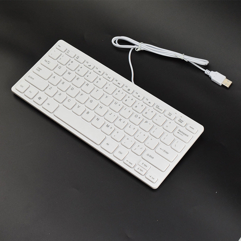 Flat USB keyboard with quiet keystrokes Kalsten