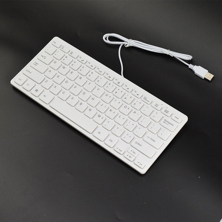 Flat USB keyboard with quiet keystrokes Kalsten