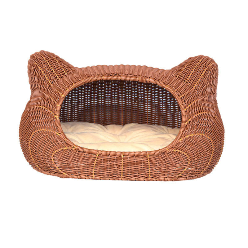 Cozy cat basket with ear design Kalsten