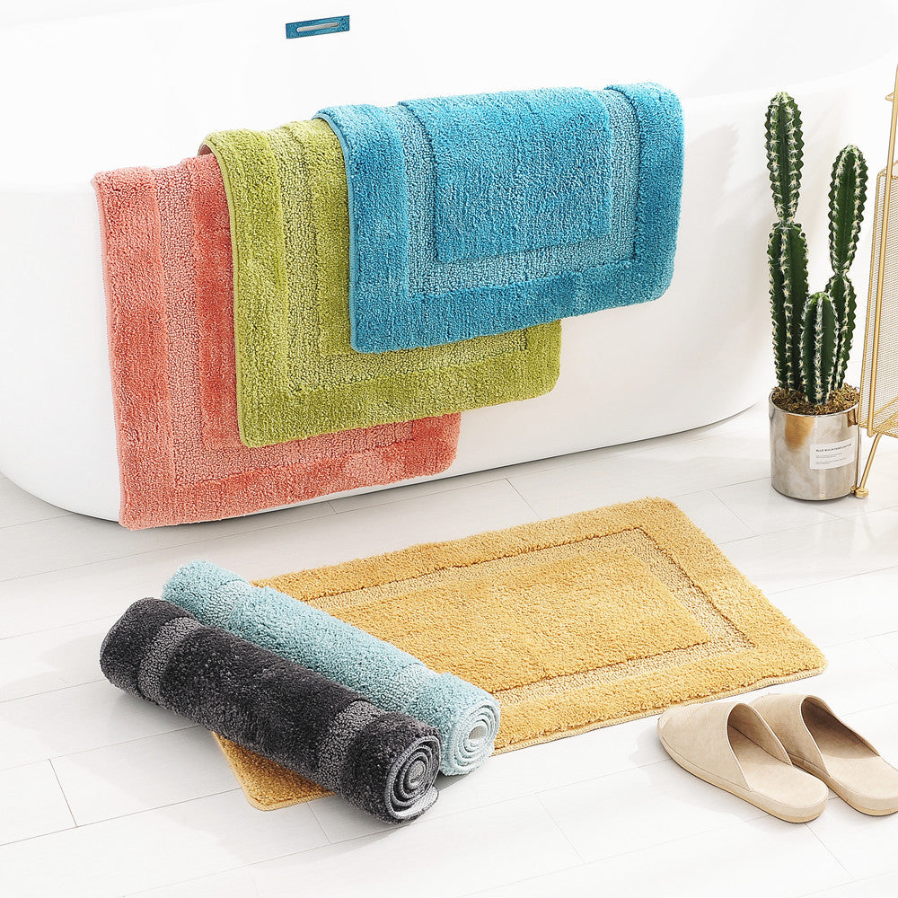 Plush Bathroom Mat Kalsten