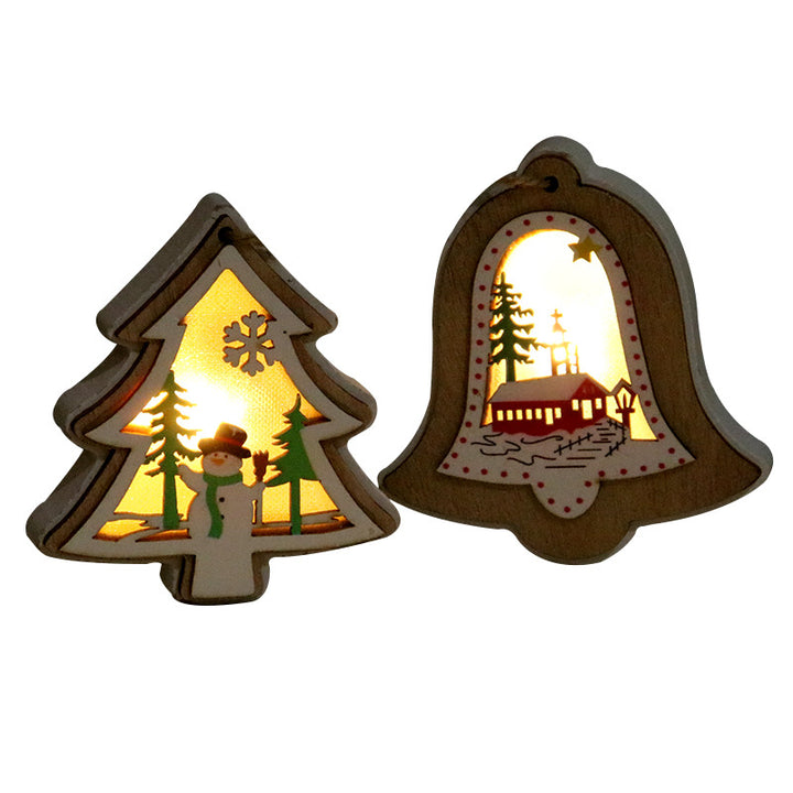 Decorative LED Christmas Scene Lantern Kalsten
