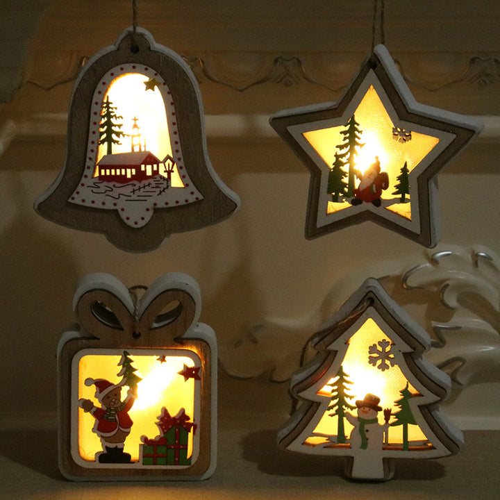 Decorative LED Christmas Scene Lantern Kalsten