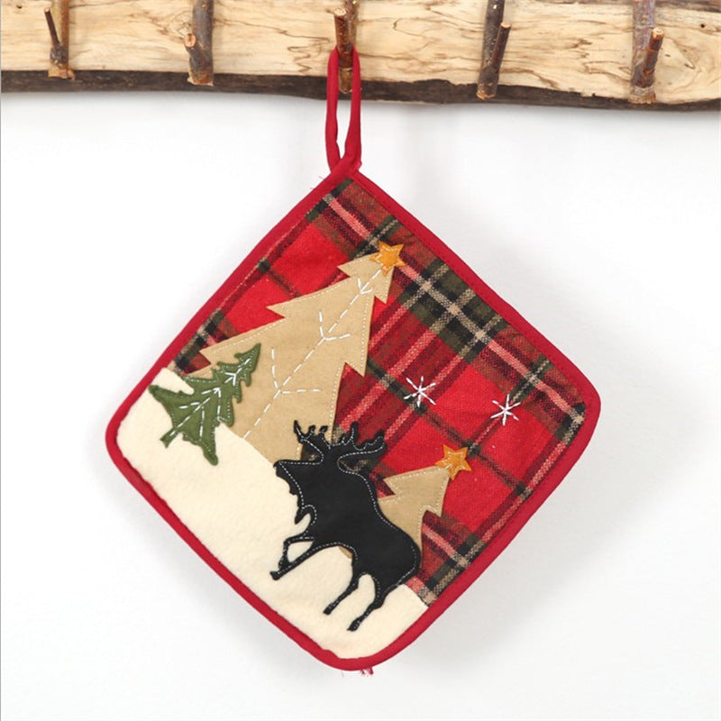 Christmas-Themed Kitchen Pot Holder Kalsten