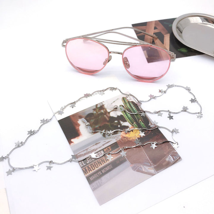 Star-Embellished Eyewear Chain Kalsten