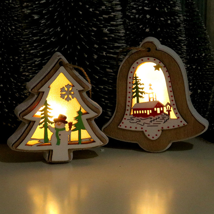 Decorative LED Christmas Scene Lantern Kalsten
