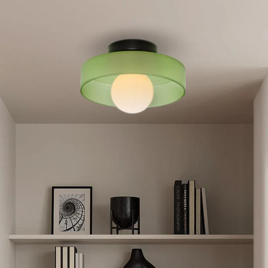 Round Ceiling Lamp with Stylish Functionality - LumiSphere | Kalsten