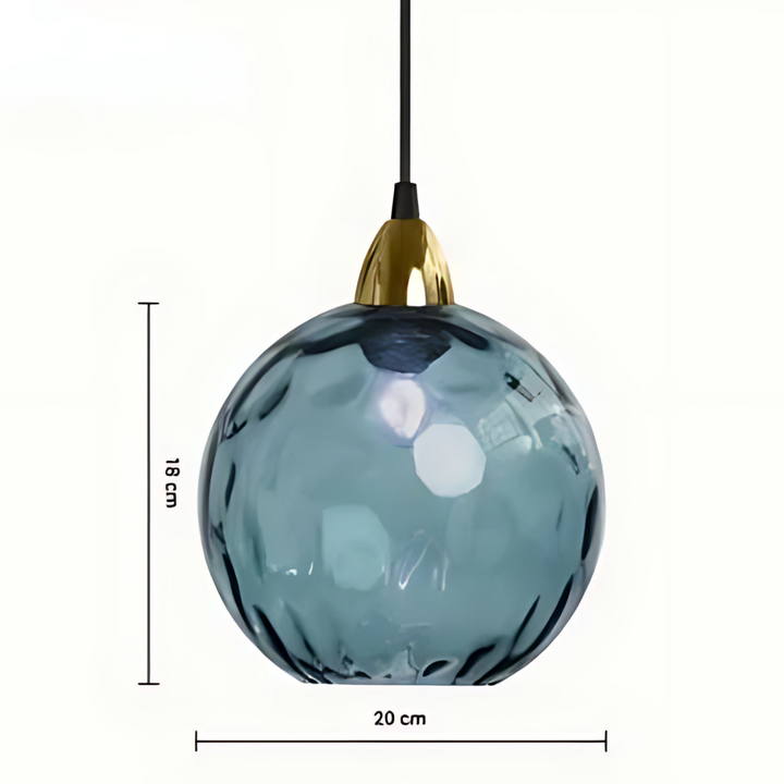 Elegant Glass Sphere Pendant Lamp for Luxury Interiors Noxord