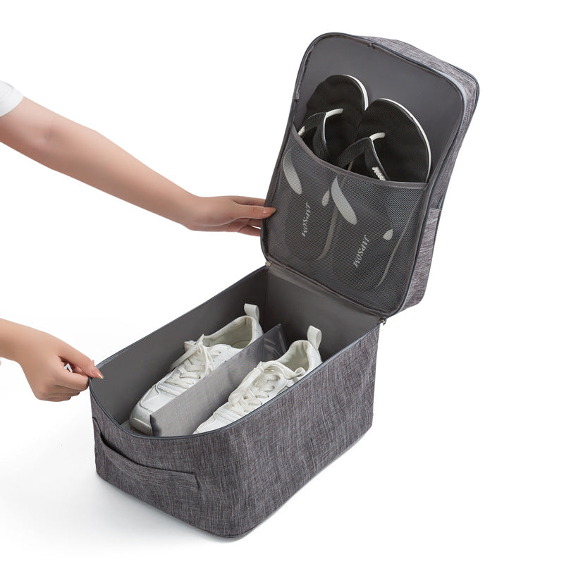 Dual Compartment Travel Shoe Organizer Kalsten