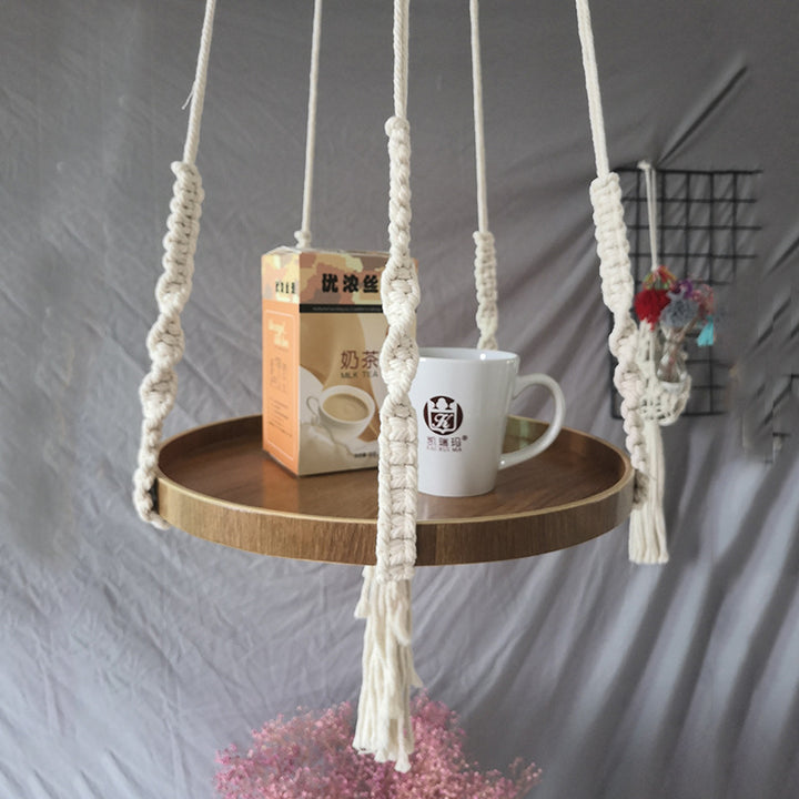 Hanging Macrame Shelf Kalsten