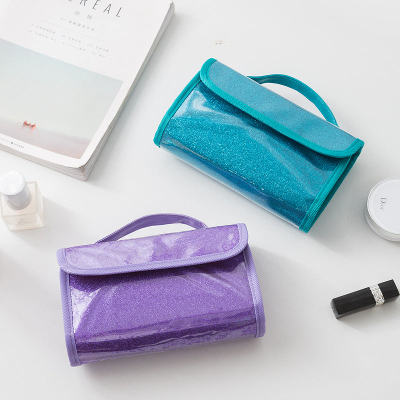 Glittery Travel Makeup Organizer Kalsten