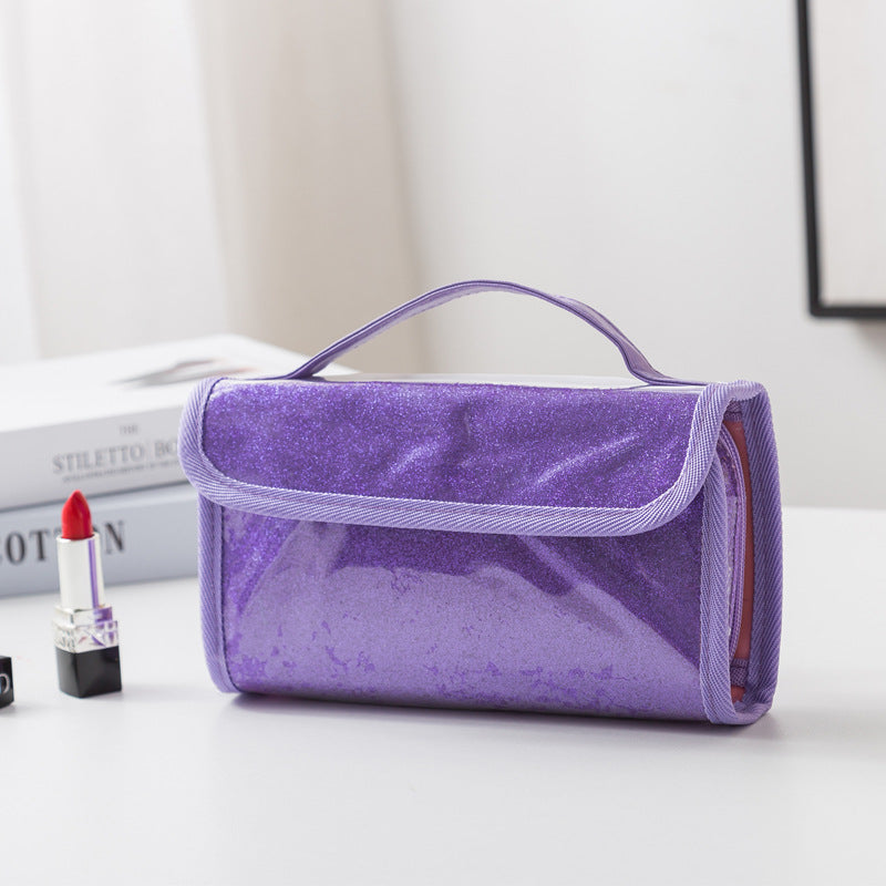 Glittery Travel Makeup Organizer Kalsten