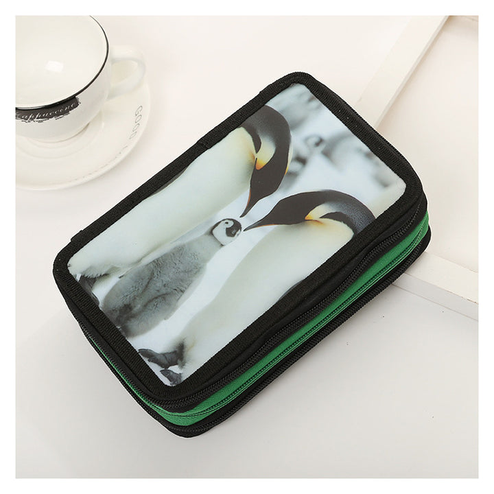Wildlife-Themed Art Pouch